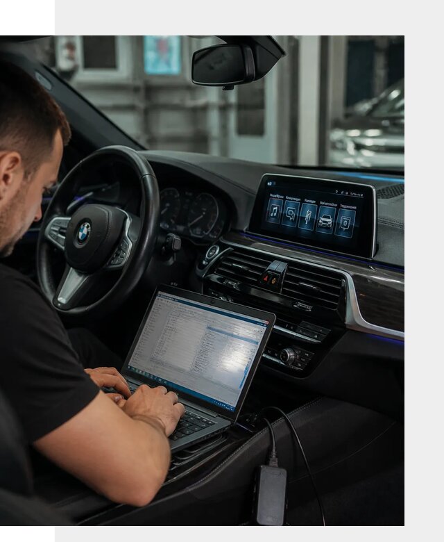 Русификация мультимедиа BMW для авто под ключ в Дзержинске