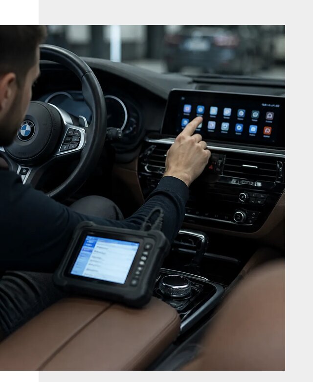 Установка приложений и мультимедиа сервисов BMW в Дзержинске