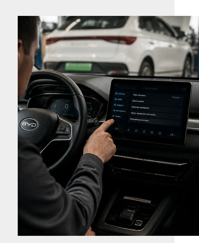 Русификация BYD E2 в Дзержинске от 15149 р. | ФастМобиль-Дзр под ключ
