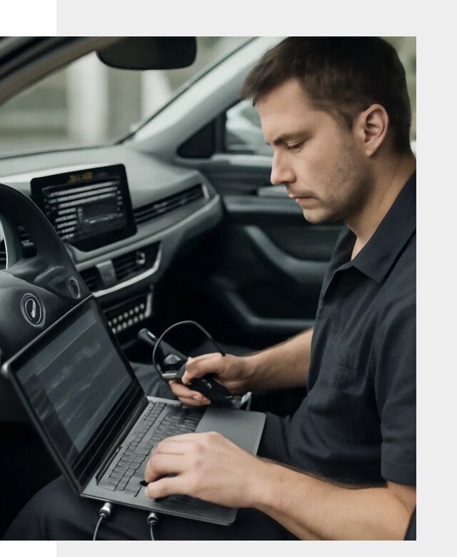 Настройка телематики автомобиля под ключ для авто в Дзержинске